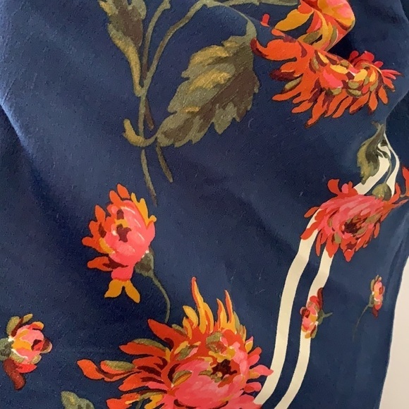 Zara Trafaluc Halter Neck Floral Midi Dress - Picture 9 of 15